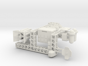 8 Space Station in White Natural Versatile Plastic