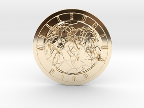 THE MILLENNIUM COIN - TRUE CURRENCY IS 100% REAL in 14K Yellow Gold