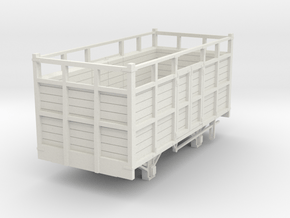 a-cl-50-cavan-leitrim-open-cattle-wagon in White Natural Versatile Plastic
