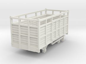 a-cl-100-cavan-leitrim-open-cattle-wagon in White Natural Versatile Plastic