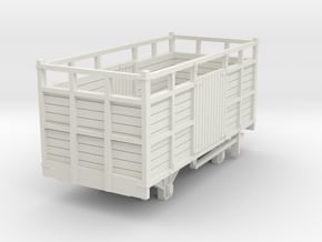 a-cl-87-cavan-leitrim-open-cattle-wagon-mod1 in White Natural Versatile Plastic