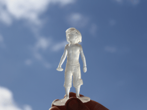 Schoony - Boy Soldier (10cm Tall) in Tan Fine Detail Plastic