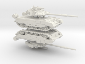 T-80BVM in White Natural Versatile Plastic: 1:200