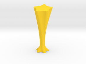 Champions Cup in Yellow Processed Versatile Plastic
