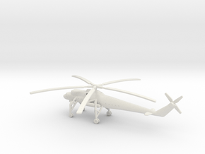 Mil Mi-10 Harke in White Natural Versatile Plastic: 6mm