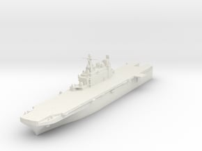 USS Tarawa LHA-1 in White Natural Versatile Plastic: 1:1200