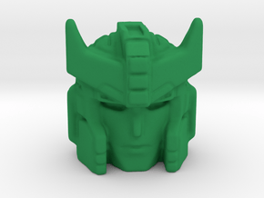 Prowl head 17mm click 5mm  in Green Processed Versatile Plastic