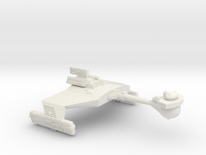 3125 Scale Klingon HD5 Heavy War Cruiser (WEM) in White Natural Versatile Plastic