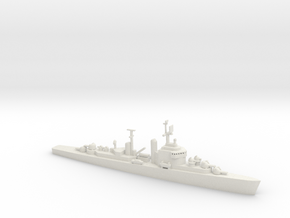 1/700 Scale USS Norfolk DL-1 in White Natural Versatile Plastic