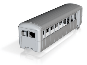 w-cl-97-west-clare-railcar-trailer-coach in Tan Fine Detail Plastic