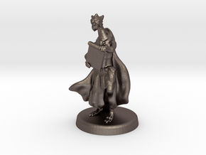 Ajrezai (Dragonborn Warlock) in Polished Bronzed Silver Steel
