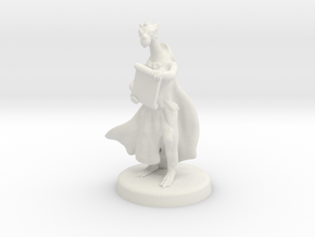Ajrezai (Dragonborn Warlock) in White Natural Versatile Plastic