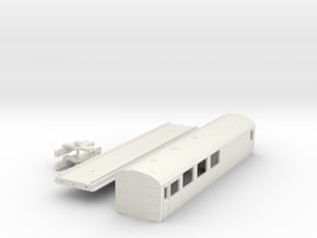 S1 Express Dining Coach in White Natural Versatile Plastic