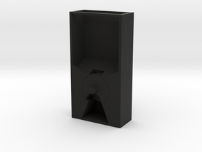 Mini Candy Dispenser in Black Smooth Versatile Plastic
