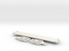 HO/OO Special Express Generic Chassis Bachmann in White Natural Versatile Plastic