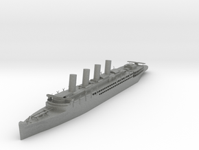RMS Lusitania in Gray PA12: 1:700