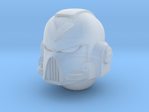 Mark VII Chevron Helmet Joy Toy 1/18 Scale in Tan Fine Detail Plastic