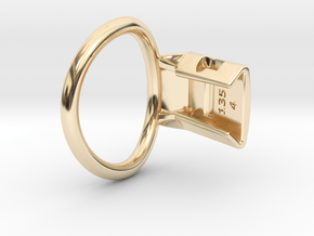 Q4-T135-04D6C TEST  in 14K Yellow Gold