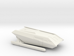 Enterprise Shuttle (Strange New Worlds) / 10cm - 4 in White Natural Versatile Plastic