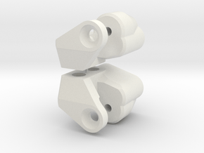 AR60 margo link mounts V2.2 in White Natural Versatile Plastic