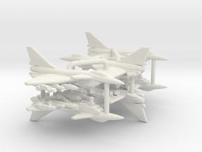 J-10A Vigorous Dragon (Loaded) in White Natural Versatile Plastic: 1:700