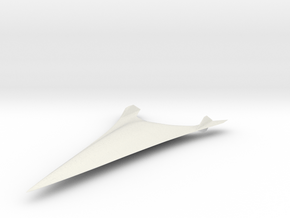 Conworth "Ultraliner" Hypersonic Transport in White Natural Versatile Plastic: 1:500