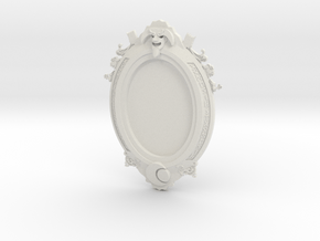 Magic Mirror in White Natural Versatile Plastic