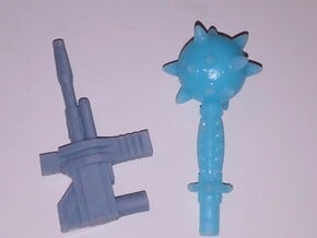 BotCon Sharkticon Weapons in Tan Fine Detail Plastic: Small
