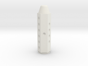 Bullet Dice - Quickdraw (Single) in White Natural Versatile Plastic