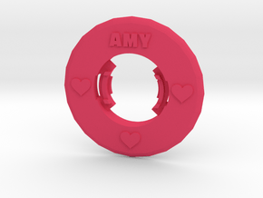 Beyblade Amy Rose | Custom Attack Ring in Pink Processed Versatile Plastic
