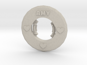 Beyblade Amy Rose | Custom Attack Ring in Natural Sandstone