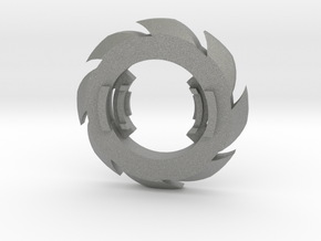 Beyblade Metal Sonic | Custom Attack Ring in Gray PA12