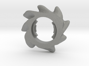 Beyblade Chaos 0 | Custom Attack Ring in Gray PA12