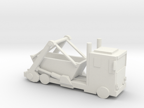 T gauge Skip Wagon in White Natural Versatile Plastic