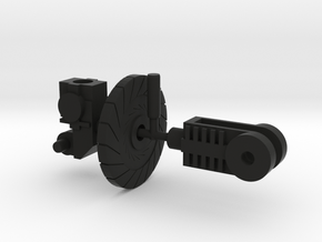 Tarantulas Gun in Black Premium Versatile Plastic