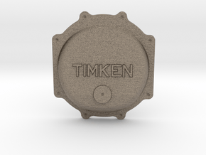 Timken Bearing Cover- 1.5" Scale in Matte Bronzed-Silver Steel
