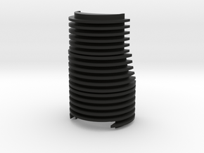 heatsink in Black Smooth Versatile Plastic