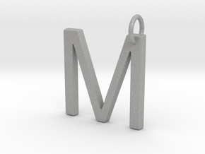 M Pendant- Makom Jewelry in Aluminum