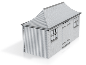 z-120-gwr-pagoda-shed-1 in Tan Fine Detail Plastic