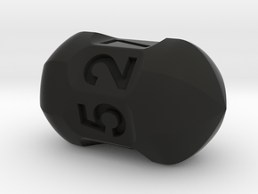 Seven sided roller die in Black Smooth PA12