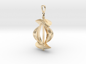 pendentif roulette in 14K Yellow Gold