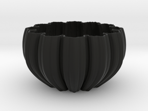 Koch Bowl in Black Smooth Versatile Plastic