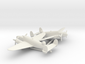 Lockheed A-29 Hudson V in White Natural Versatile Plastic: 6mm