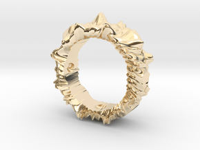 STONE RING in 14K Yellow Gold