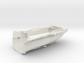 1/600 CVS-15 USS Randolph Stern in White Natural Versatile Plastic