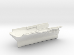 1/600 CVS-16 USS Lexington Bow in White Natural Versatile Plastic