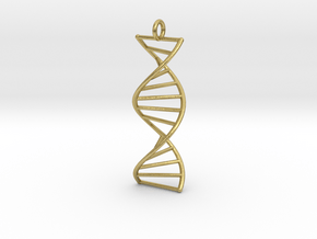 spiral DNA in Natural Brass
