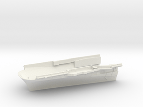 1/600 CVS-18 USS Wasp Bow Waterline in White Natural Versatile Plastic