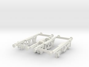 a-100-9ft-wagon-chassis-1b in White Natural Versatile Plastic