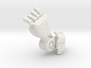 Robot arm 80% in White Natural Versatile Plastic